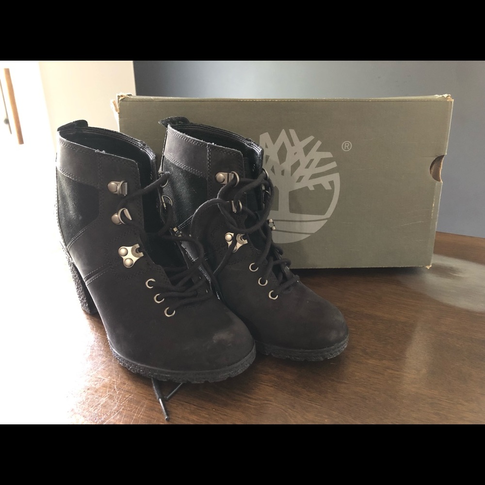 Timberland Women's Black Ankle Boots